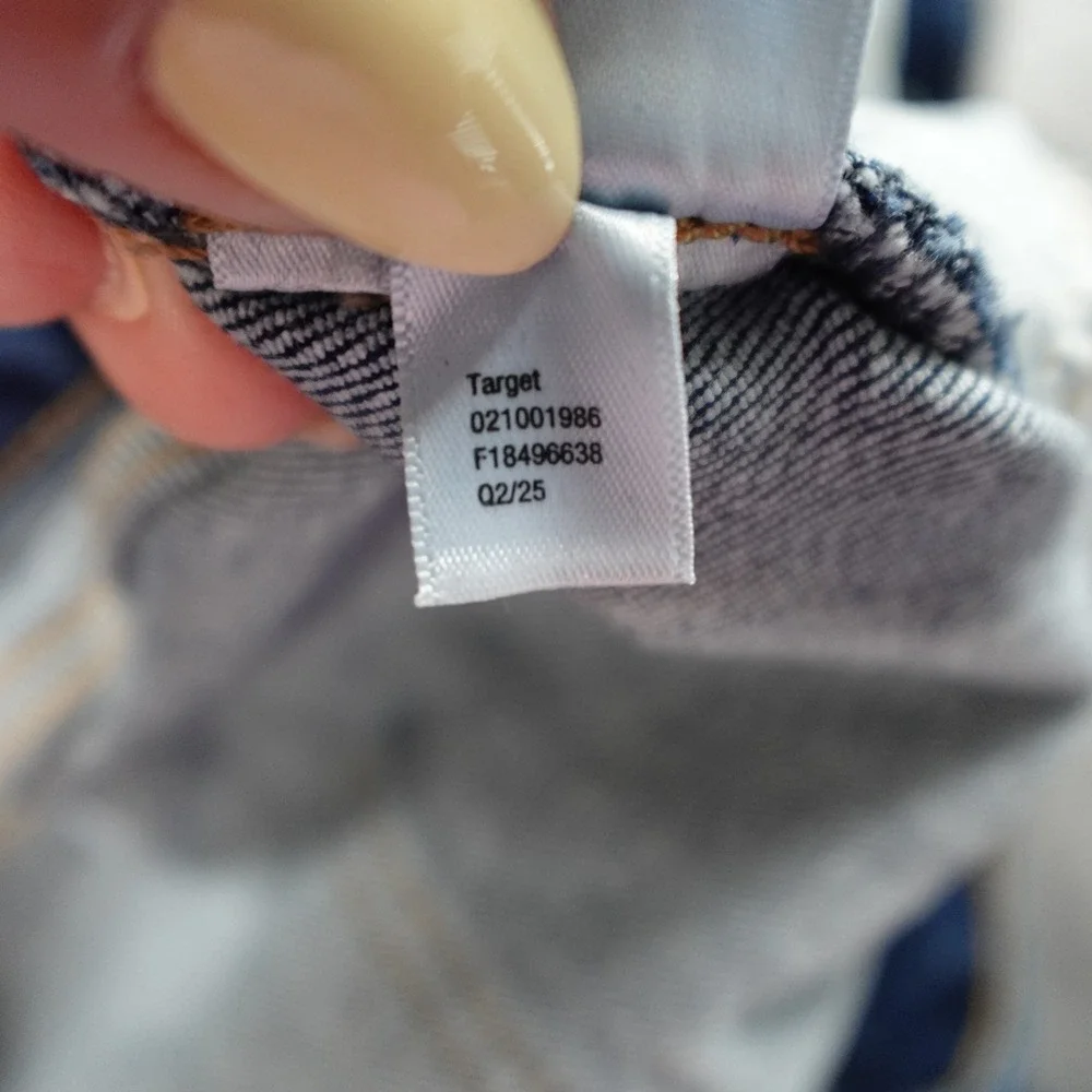 Ava‎ Viv Jeans Womens 26 Blue High Rise Flare Stretch Dark Wash Denim